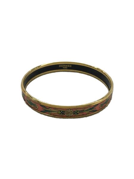 HERMES チャームモールバングルゴールド タッセル付きブレスレット