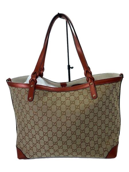 GUCCI(グッチ) / GGキャンバス/トートバッグ/キャンバス/BEG/247209 