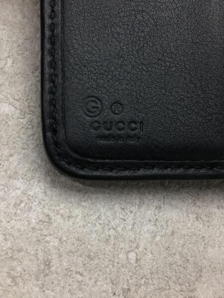 GUCCI(グッチ) / GUCCI グッチ 2つ折り財布/レザー/BLK/レディース