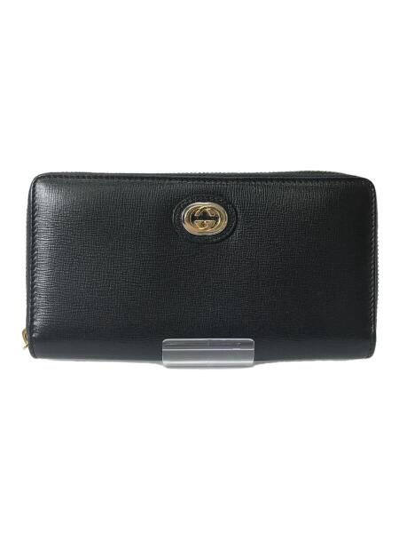 GUCCI(グッチ) / 長財布/レザー/BLK/無地/メンズ/598543 | 中古品の