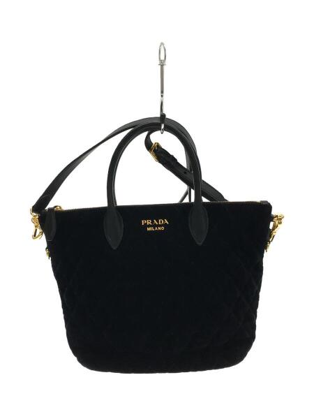 PRADA ブラック ハンドバッグ PRADA(プラダ) / ハンドバッグ[仕入]/--/BLK/1BA073 | 中古品の販売
