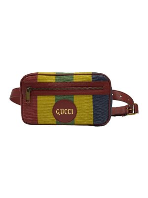 GUCCI(グッチ) / ウエストバッグ/--/ベージュ/総柄/703807・525040