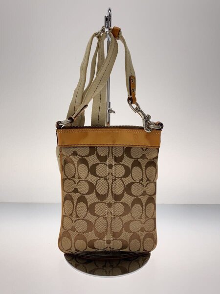 COACH コーチ/シグネチャミニショルダー/SAランク/82【中古】 COACH - COACH コーチ/シグネチャミニショルダー/SAランク/82【中古