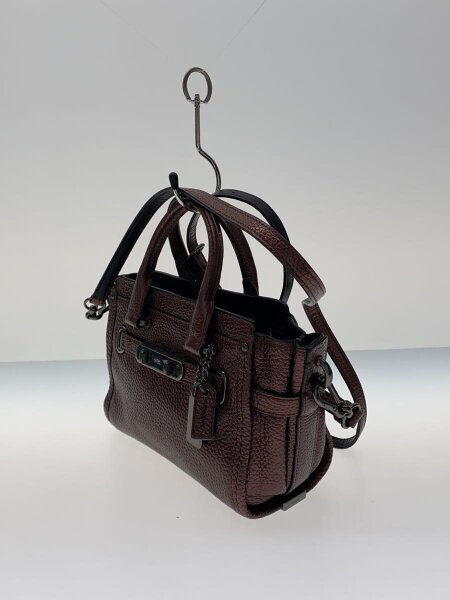 COACH / コーチ/2WAYハンドバッグ/35990/レザー/パープル COACH(コーチ) / コーチ/2WAYハンドバッグ/35990/レザー/パープル