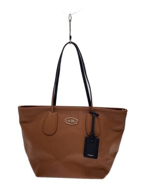 COACH(コーチ) / ラージキャリーオール_ブラウン/レザー/BRW | 中古品