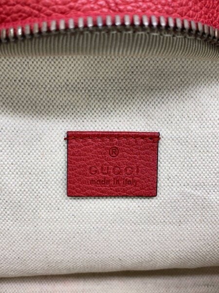 GUCCI(グッチ) / ウエストバッグ/ボディバッグ/レザー/RED/530412/内側