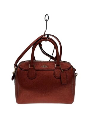 COACH(コーチ) / ショルダーバッグ/--/RED/無地/33537 | 中古品の販売