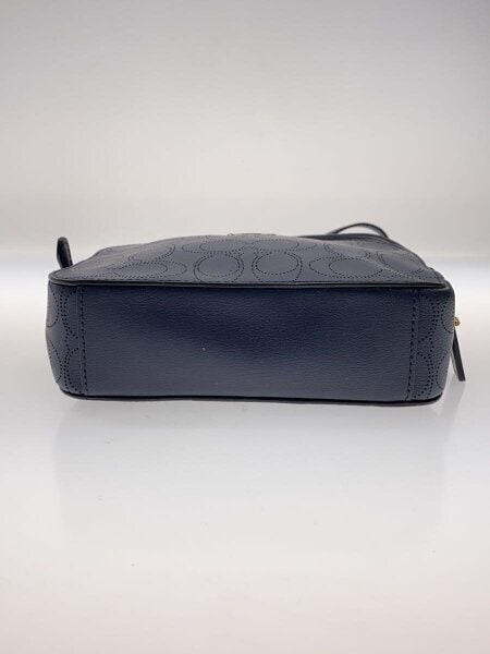 COACH / ショルダーバッグ/レザー/NVY/無地 COACH(コーチ) / シグネチャー/ショルダーバッグ/レザー/NVY/2403