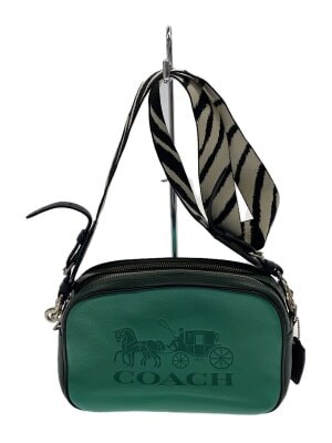 COACH / ショルダーバッグ/レザー/GRN/無地/37779 COACH(コーチ) / ショルダーバッグ/レザー/GRN/無地/37779 | 中古品の