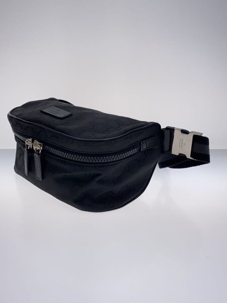 GUCCI ボディーバッグ　ブラック/ブラウン GUCCI(グッチ) / グッチ/ボディバッグ/449182/GGキャンバス/ブラック