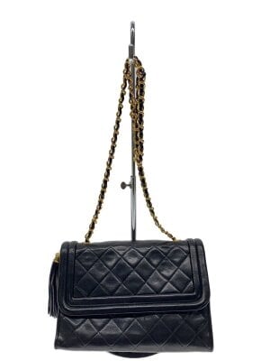 CHANEL(シャネル) / ショルダーバッグ/レザー/BLK/A32452 | 中古品の