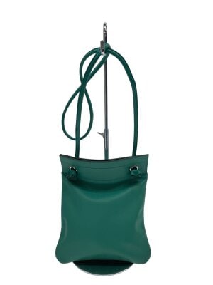 HERMES(エルメス) / ソーケリー22/ショルダーバッグ/レザー/RED/ロゴ