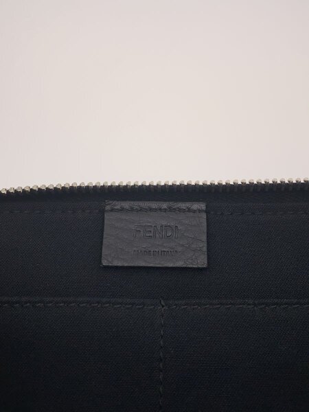 FENDI(フェンディ) / クラッチバッグ/レザー/BLK/8M0370 | 中古品の