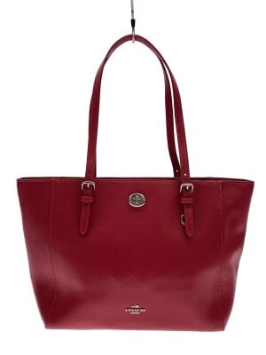 COACH(コーチ) / トートバッグ/--/RED/無地/37756 | 中古品の販売