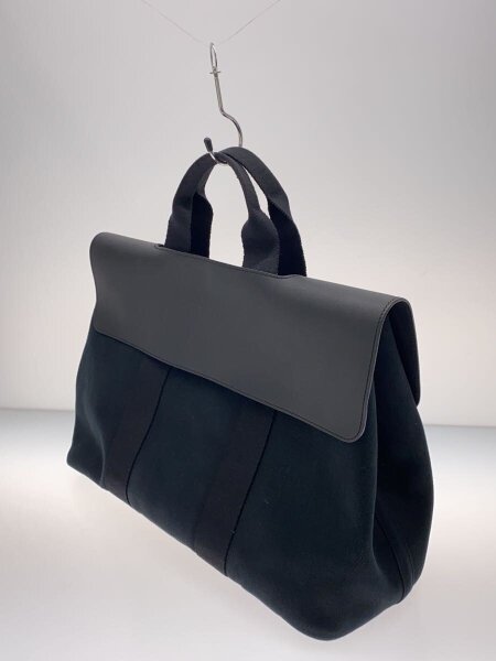HERMES(エルメス) / ヴァルパライソMM/ハンドバッグ/キャンバス/BLK 