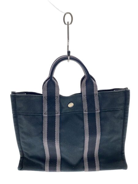 HERMES(エルメス) / フールトゥPM/トートバッグ/キャンバス/BLK | 中古 