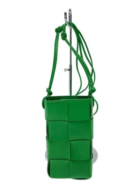 BOTTEGA VENETAボッテガヴェネタ イントレチャート ポーチ グリーン 