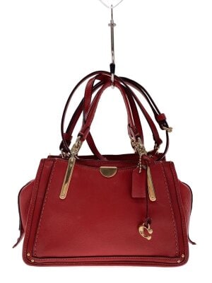 COACH(コーチ) / ハンドバッグ_シグネチャー/キャンバス/レッド/総柄
