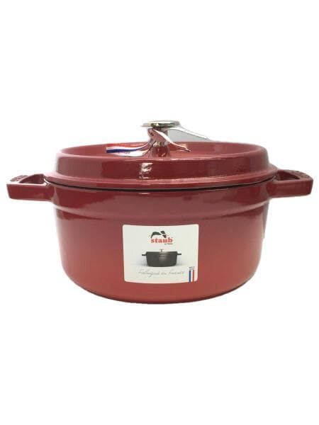【日本正規品】ストウブ ココットラウンド22cm チェリー 40509-825 日本正規品】ストウブ ココットラウンド22cm チェリー 40509-825