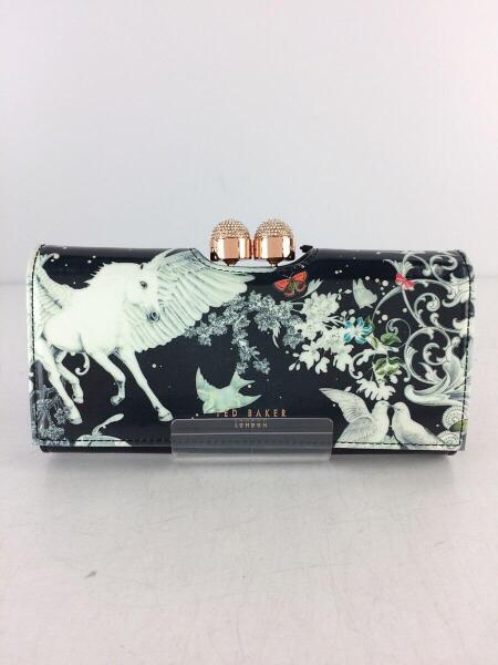 TED BAKER(テッドベイカー) / 長財布/エナメル/BLK/アニマル | 中古品 