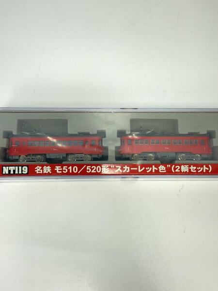 MODEMO 名鉄 モ510／520形 スカーレット 2両セット NT119 名鉄モ510