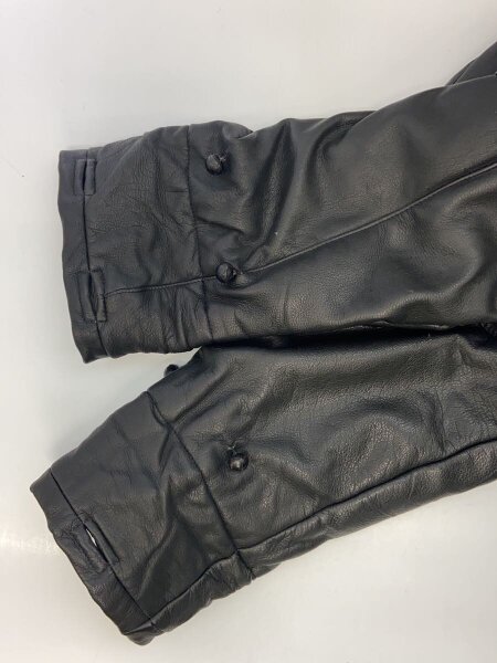 ISSEY MIYAKE(イッセイミヤケ) / 80s/筆タグ/ショールカラーレザー 