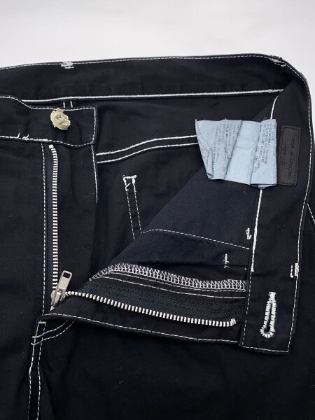 COMME des GARCONS HOMME PLUS / クロップドパンツ/S/コットン/BLK/PK-P033// COMME des GARCONS HOMME PLUS(コムデギャルソンオムプリュス