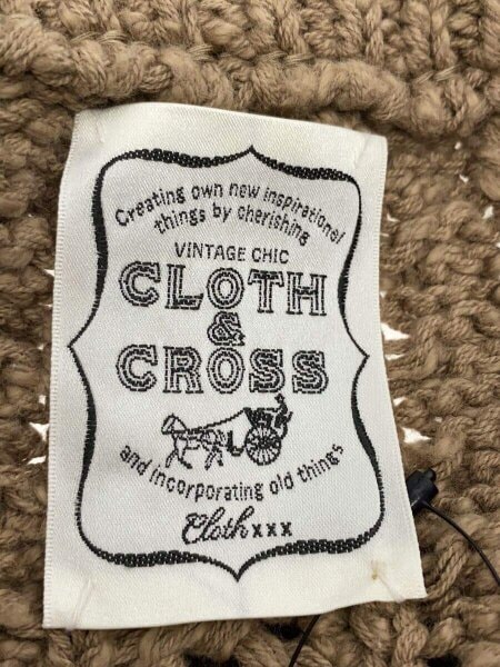 Cloth & Cross(クロスアンドクロス) / ニット・セーター(厚手)/FREE