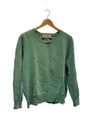 REMI RELIEF◆星条旗スタッズミリタリーシャツ/長袖シャツ/M/コットン/GRY