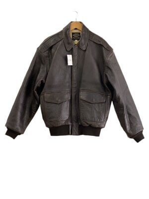 AVIREX(アヴィレックス) / レザージャケット・ブルゾン/XS/レザー/BRW