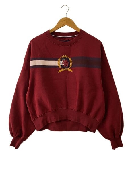 TOMMY HILFIGER(トミーヒルフィガー) / スウェット/XS/コットン/RED 