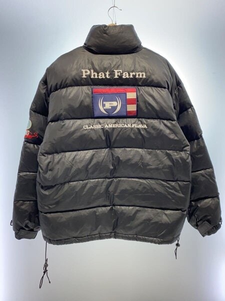 PHAT FARM ファットファーム ダウンジャケット ブラック XL