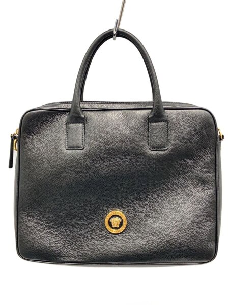 VERSACE(ヴェルサーチェ) / ブリーフケース/レザー/BLK | 中古品の販売 