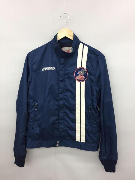 【人気】 ヒステリックグラマー　レーシングジャケット　ナイロンジャケット HYSTERIC GLAMOUR（ヒステリックグラマー）の「HYS GOOD TIME