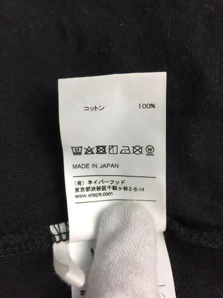 WTAPS(ダブルタップス) / Tシャツ/2/コットン/黒/ブラック/191ATDT