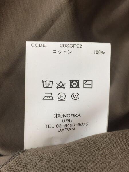 URU(ウル) / 20SS/COTTON PONTE / V NECK L/S TEE/20SCP02/長袖Tシャツ 