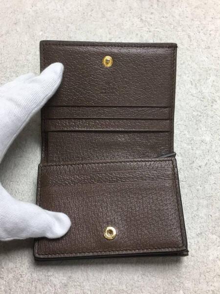GUCCI(グッチ) / 2つ折り財布/PVC/ブラウン/総柄/523155.0959/GG