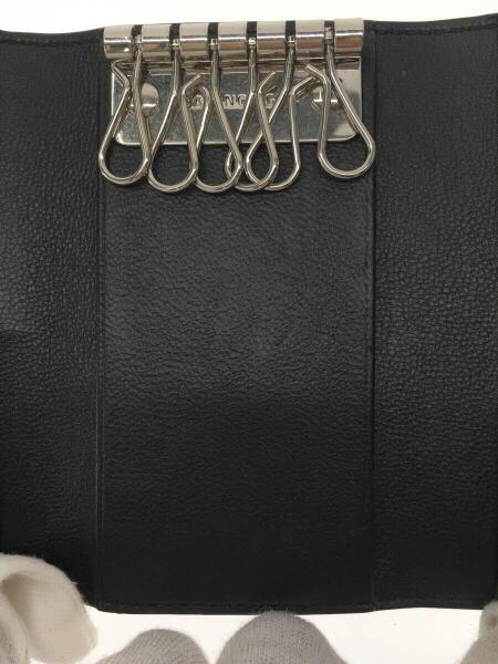 BALENCIAGA / キーケース/レザー/ブラック/無地/メンズ/640537.1090S555583 BALENCIAGA(バレンシアガ) / キーケース/レザー/ブラック/無地/メンズ