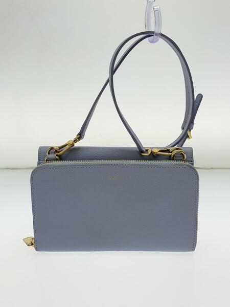 FURLA(フルラ) / ショルダーウォレット/財布/ブルー/無地/レディース 