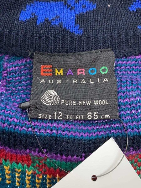 EMAROO(エマルー) / カーディガン(厚手)/12/ウール/マルチカラー 