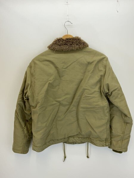 HOUSTON / デッキジャケット/38/--/KHK/NXsx65913 HOUSTON(ヒューストン) / デッキジャケット/38/コットン/KHK/SX65913/N