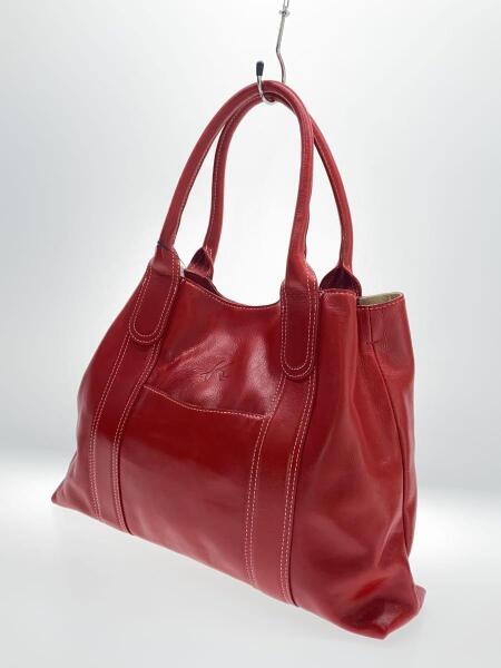 Kitamura(キタムラ) / トートバッグ/レザー/RED/無地 | 中古品の販売 