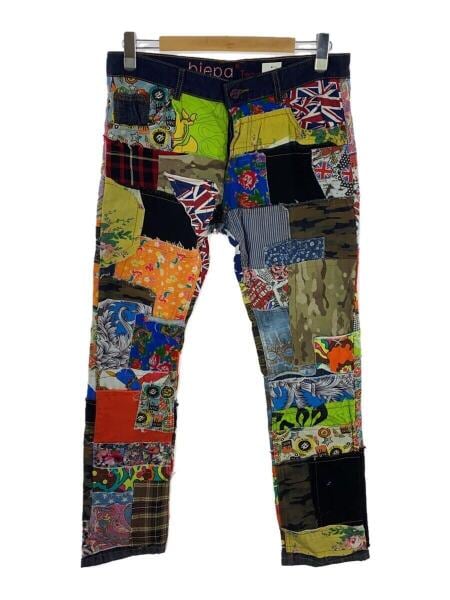 biepaパッチワークデニム 美品 BIEPA JEANS ビエパジーンズ クラスト 