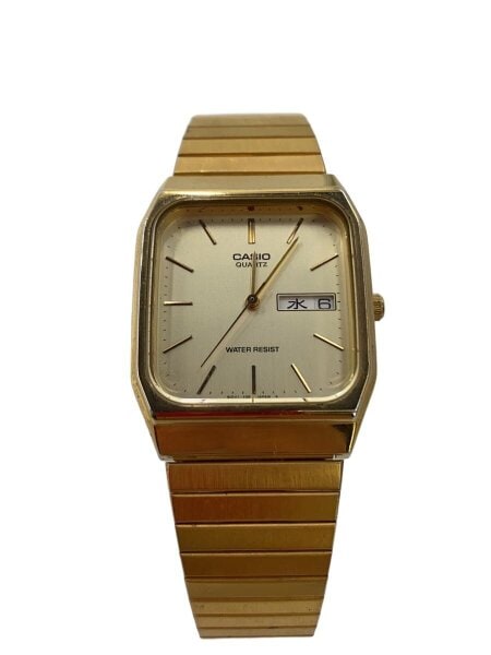 CASIO(カシオ) / クォーツ腕時計/アナログ/ステンレス/WHT/GLD/SS/MQ 