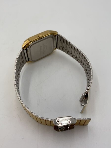 CASIO(カシオ) / クォーツ腕時計/アナログ/ステンレス/WHT/GLD/SS/MQ 