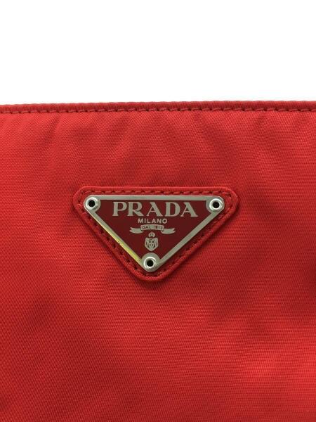 PRADA(プラダ) / ハンドバッグ/ナイロン/レッド/無地/B6243 | 中古品の