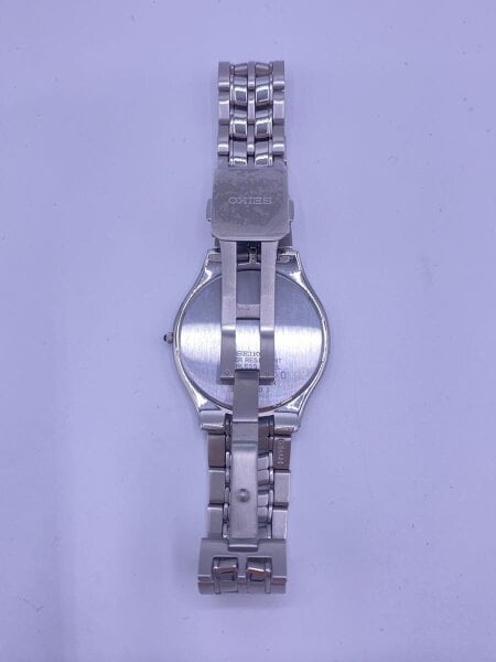 SEIKO(セイコー) / クォーツ腕時計/アナログ/ステンレス/WHT/SLV