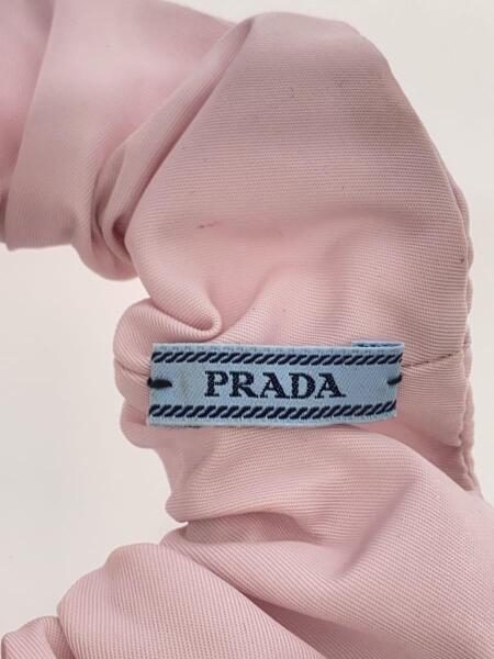 ヘアアクセサリー PRADA(プラダ) シュシュ - 1IF015 ピンク