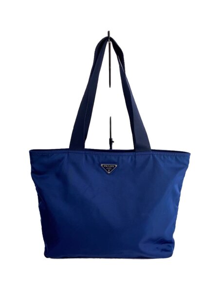 PRADA(プラダ) / トートバッグ/ナイロン/ブルー | 中古品の販売・通販 