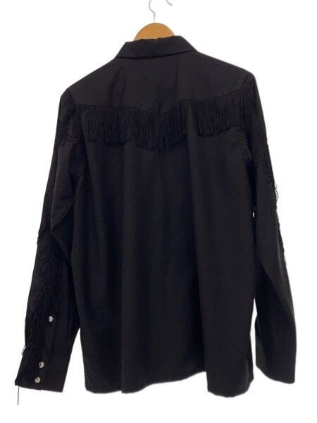 Needles / トップス/M/ポリエステル/ブラック/無地/in134/シャツ Needles(ニードルズ) / トップス/M/ポリエステル/ブラック/無地/in134